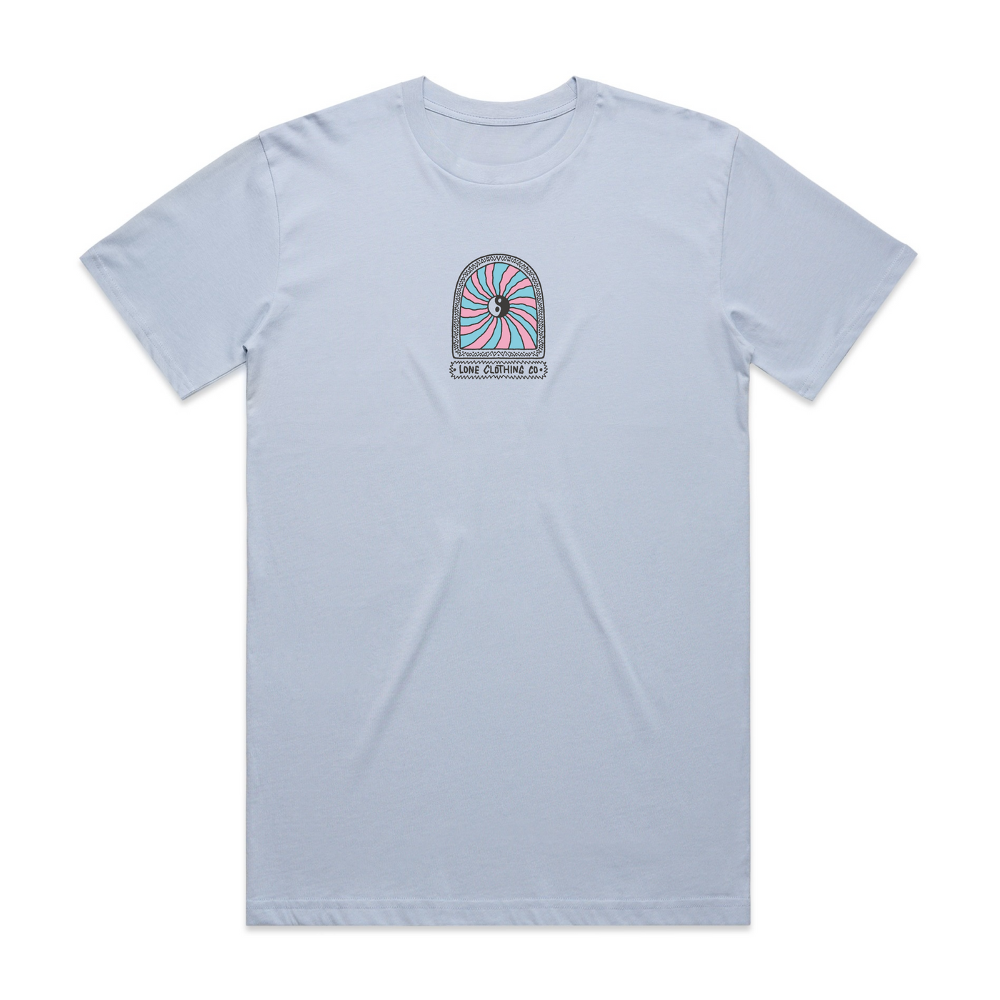 BLUE YINYANG TEE