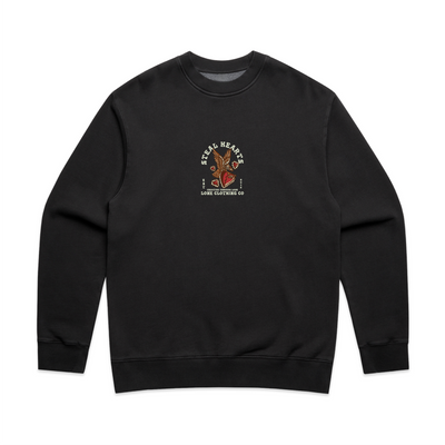 BLACK FADED EAGLE CREW