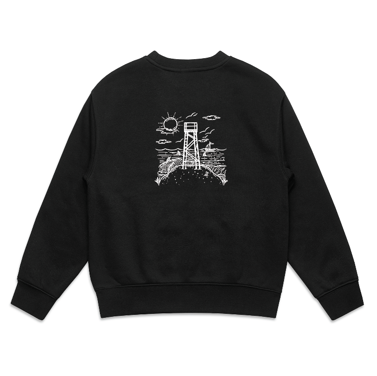 KIDS SHARK TOWER CREW NECK JUMPER - LIMITED RUN