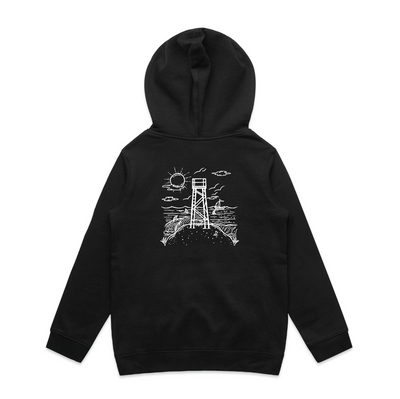 KIDS SHARK TOWER CREW HOODIE - LIMITED RUN