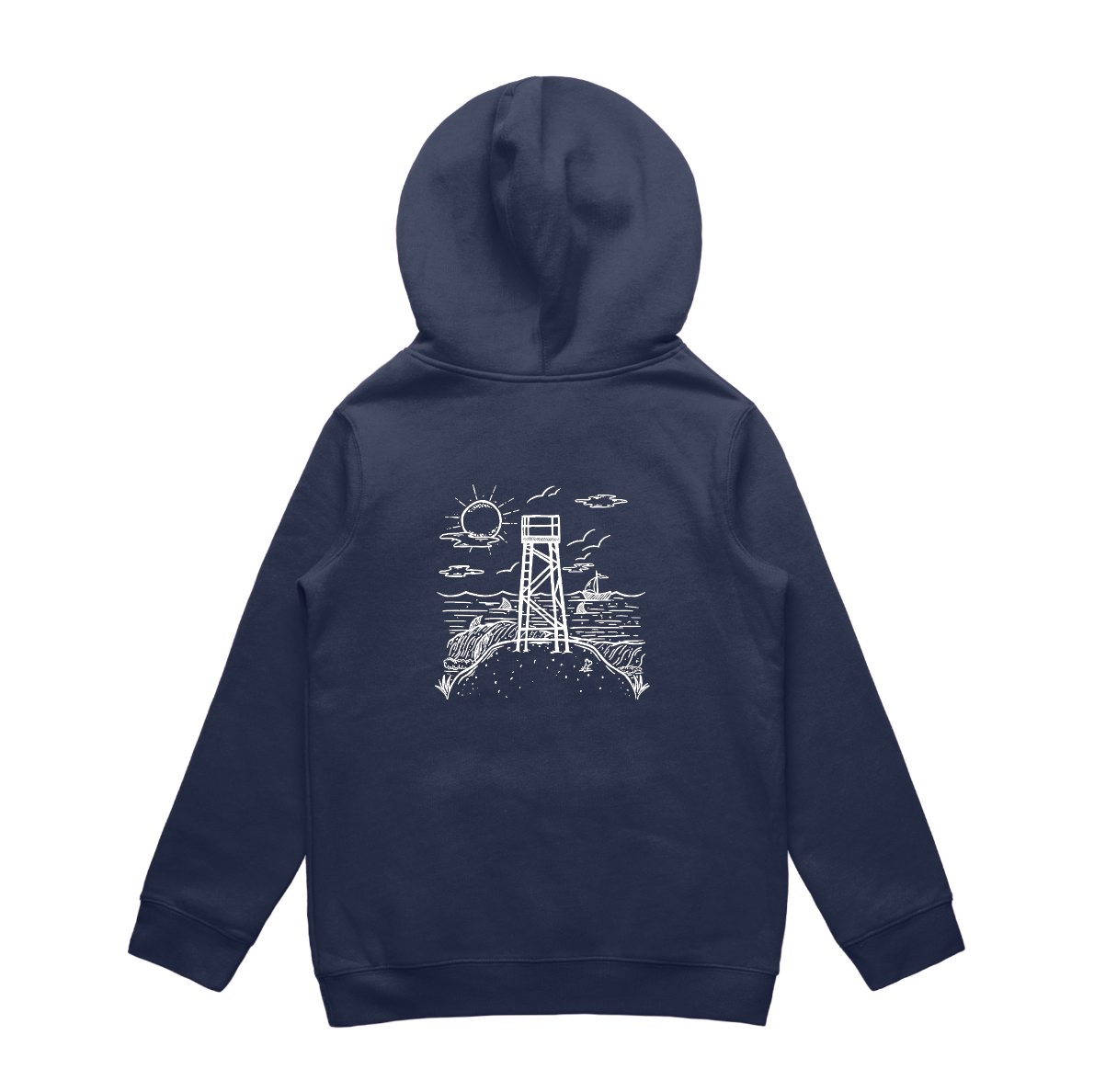KIDS SHARK TOWER CREW HOODIE - LIMITED RUN