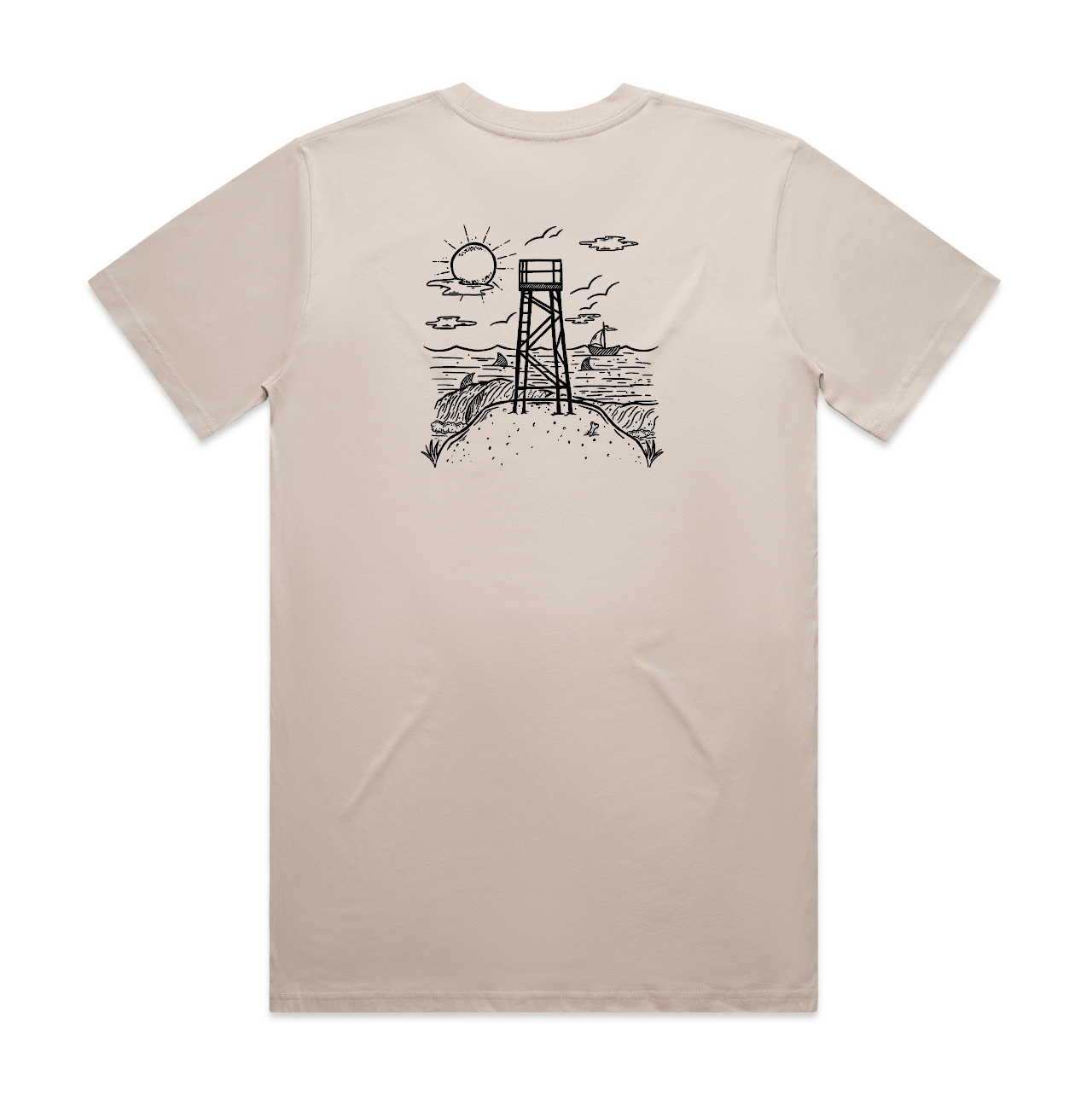 REDHEAD SHARK TOWER TEE