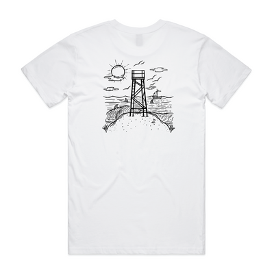 REDHEAD SHARK TOWER TEE