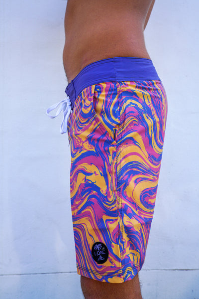 SWIRL BOARD SHORTS