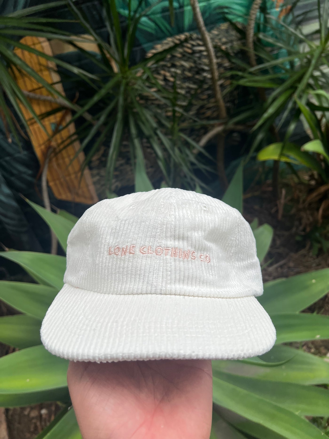 PASTEL LONE CORDUROY CAP
