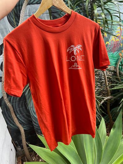 ORANGE PALM TEE