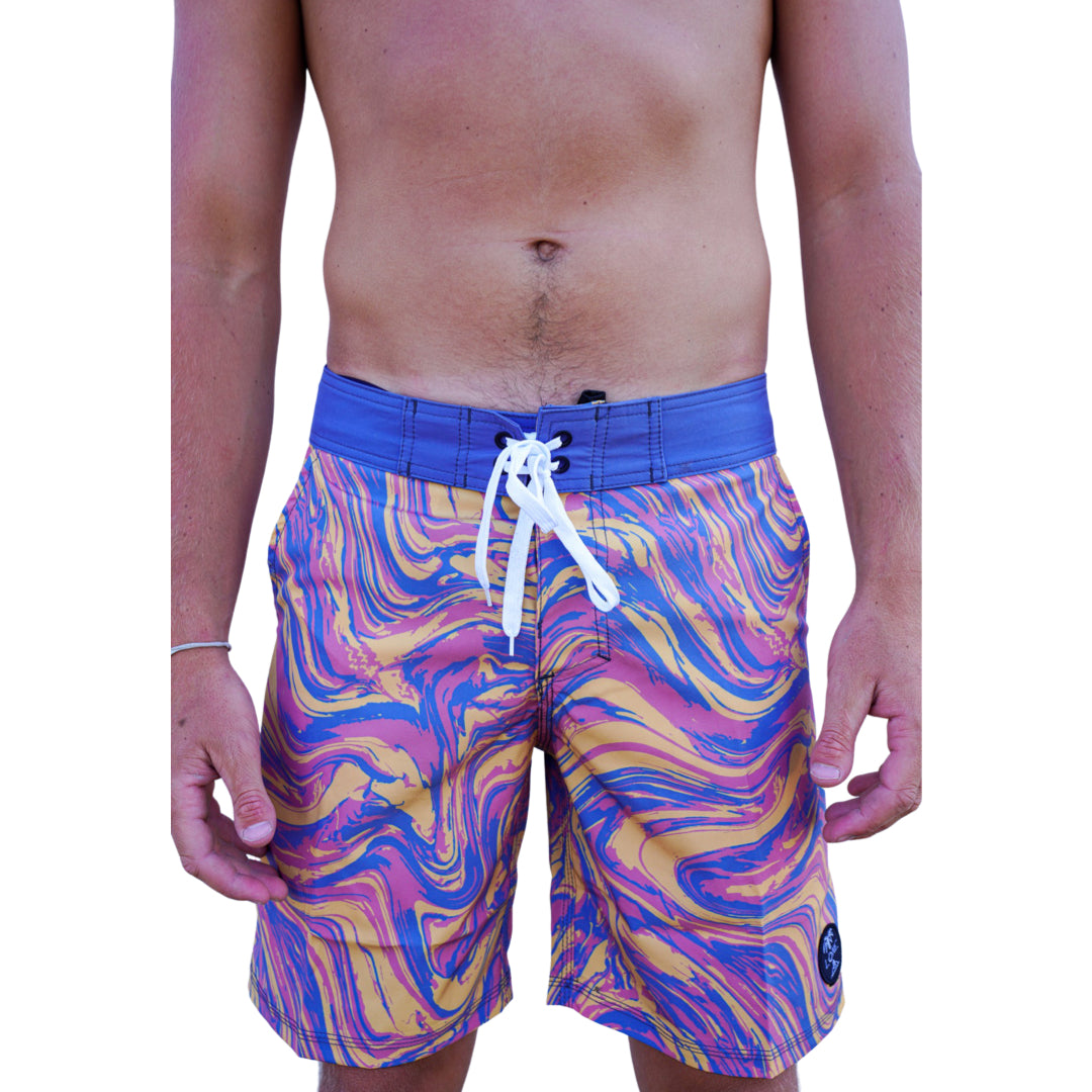 SWIRL BOARD SHORTS