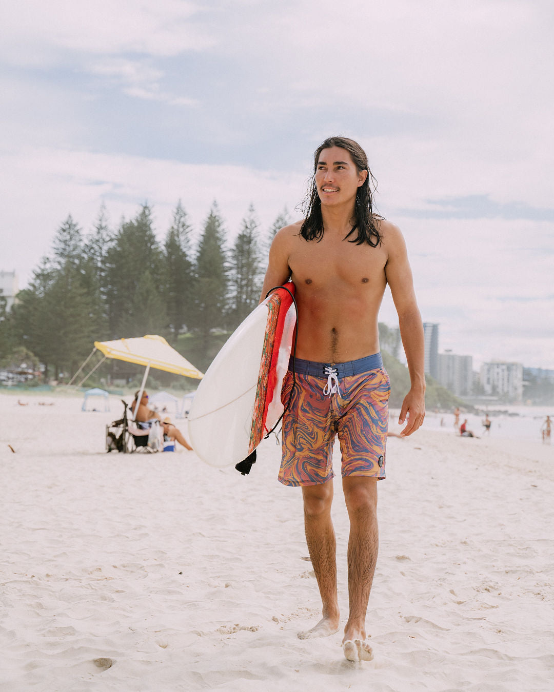 SWIRL BOARD SHORTS