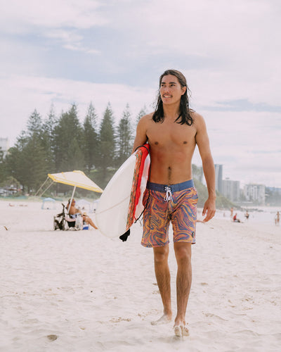 SWIRL BOARD SHORTS